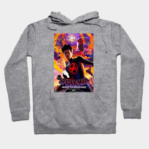 across the miles morales gwen poster Hoodie by chadespinoza